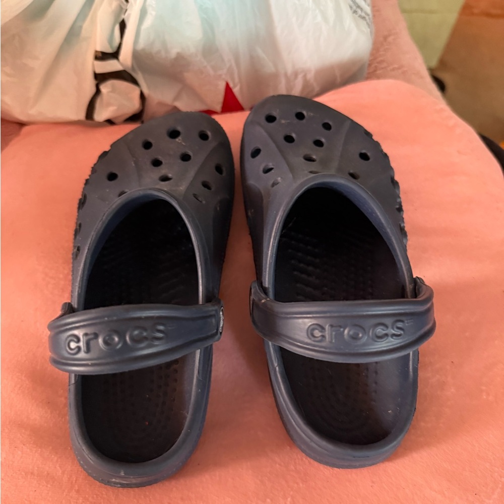 CROCS Kids Navy Blue Sandals